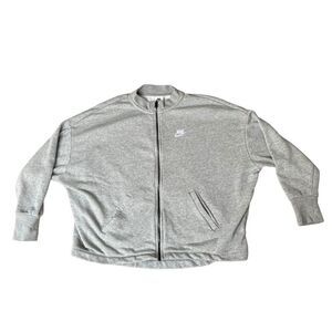Nike Sportswear Oversized Bomber Full Zip Sweatshirt Women's S